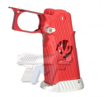 5KU CNC Aluminum Grip Type.4 for Marui Hi-Capa GBB (RED)