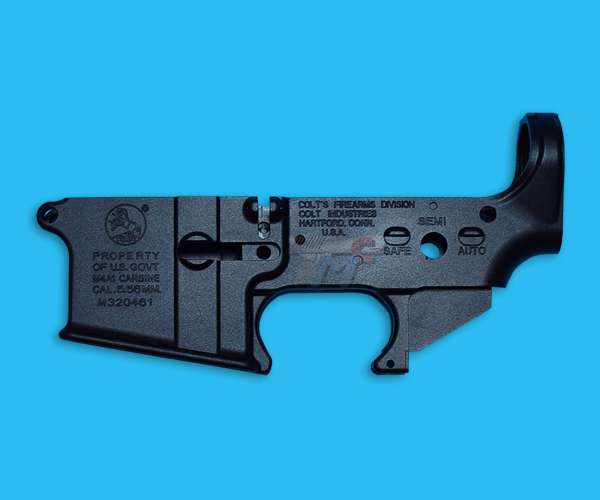 WE M4A1 Gas Blowback Lower Receiver with Marking(Open Bolt) - Click Image to Close